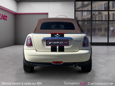 Mini r57 cabriolet cooper 1.6 i 16v 120 cv chili occasion simplicicar carcassonne simplicicar simplicibike france