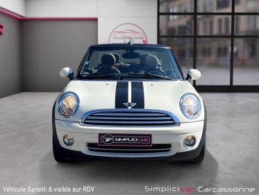 Mini r57 cabriolet cooper 1.6 i 16v 120 cv chili occasion simplicicar carcassonne simplicicar simplicibike france