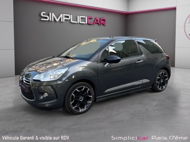 Citroen ds3 thp 155 sport chic/gps/radar de recul/eclairage d’ambiance occasion paris 17ème (75)(porte maillot)...