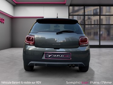 Citroen ds3 thp 155 sport chic/gps/radar de recul/eclairage d’ambiance occasion paris 17ème (75)(porte maillot)...