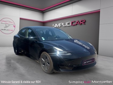 Tesla model 3 autonomie standard plus rwd sièges noirs chauffants régulateur adaptatif caméra de recul garantie tesla...