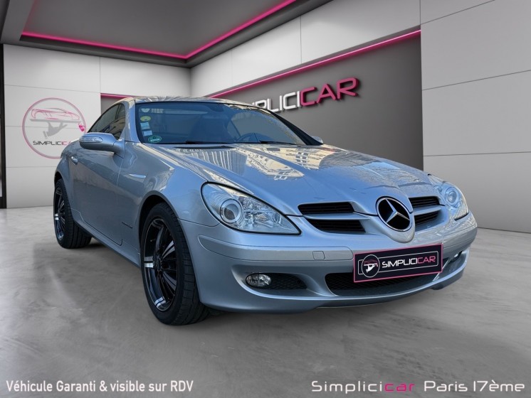 Mercedes slk 200 k a occasion paris 17ème (75)(porte maillot) simplicicar simplicibike france