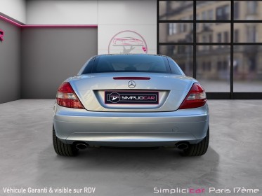Mercedes slk 200 k a occasion paris 17ème (75)(porte maillot) simplicicar simplicibike france