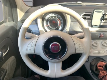 Fiat 500 1.2 8v 69 ch lounge garantie 12 mois// occasion montreuil (porte de vincennes)(75) simplicicar simplicibike france