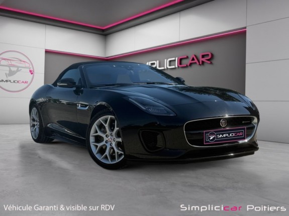 Jaguar f-type cabriolet 2l essence 300 ch bva8 r-dynamic entretien complet jaguar garantie 12 mois occasion simplicicar...