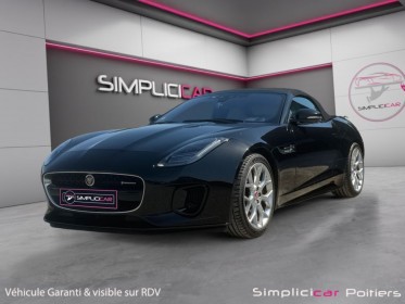 Jaguar f-type cabriolet 2l essence 300 ch bva8 r-dynamic entretien complet jaguar garantie 12 mois occasion simplicicar...