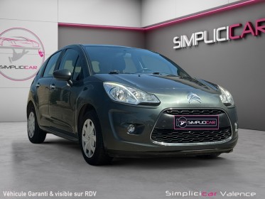 Citroen c3 e-hdi 70 boite auto garantie 12mois occasion simplicicar valence - ksv  simplicicar simplicibike france