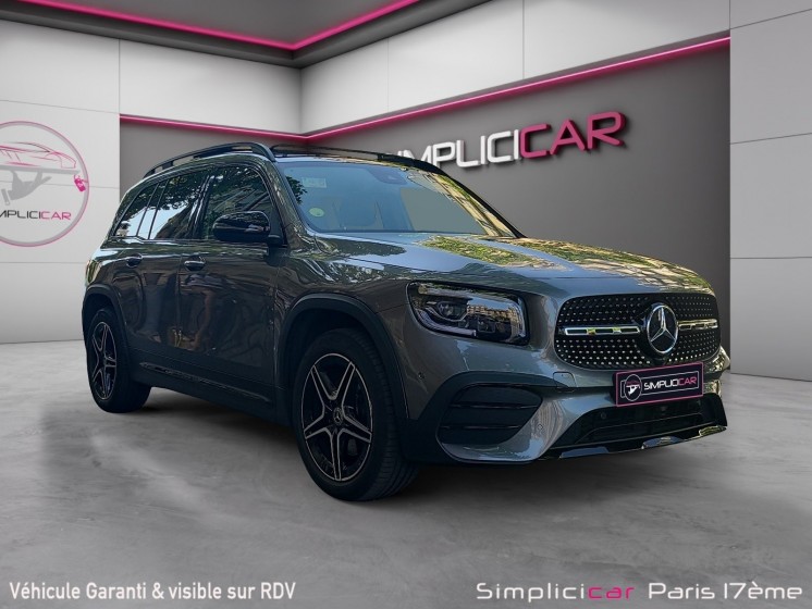 Mercedes glb 200 d 8g-dct amg line tva recuperable full option sauf camera 360 et affichage tete haute suivi complet mercedes...