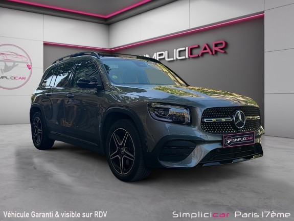 Mercedes glb 200 d 8g-dct amg line tva recuperable full option sauf camera 360 et affichage tete haute suivi complet mercedes...