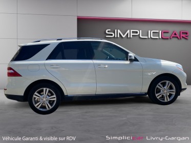 Mercedes classe m ml 350 bluetec 4matic sport a occasion simplicicar livry gargan simplicicar simplicibike france