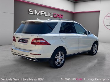 Mercedes classe m ml 350 bluetec 4matic sport a occasion simplicicar livry gargan simplicicar simplicibike france