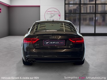 Audi a5 2.0 tdi 177 s line multitronic feux xenon - jantes 19 - radar av/ar - audio hifi occasion simplicicar strasbourg...
