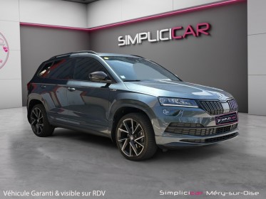 Skoda karoq 1.6 tdi 116 ch dsg7 sportline carplay et régulateur adaptatif garantie 12 mois occasion simplicicar...