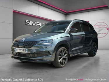 Skoda karoq 1.6 tdi 116 ch dsg7 sportline carplay et régulateur adaptatif garantie 12 mois occasion simplicicar...