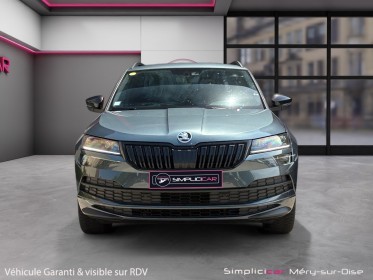 Skoda karoq 1.6 tdi 116 ch dsg7 sportline carplay et régulateur adaptatif garantie 12 mois occasion simplicicar...