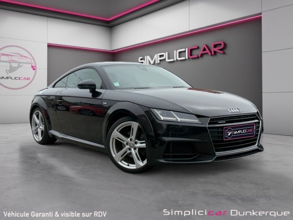 Audi tt coupe 2.0 tfsi 230 quattro s tronic 6 s line garantie 12 mois bang  olufsen sièges chauffants virtual cockpit...
