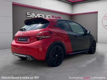 Peugeot 208 1.6 thp  ch ss bvm6 gti by peugeot sport occasion simplicicar limoges  simplicicar simplicibike france