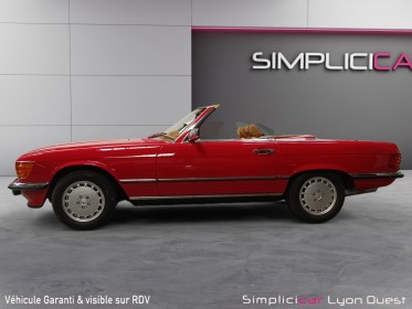 Mercedes 560 sl r107 v8 5.6l 242ch sl occasion simplicicar lyon ouest simplicicar simplicibike france