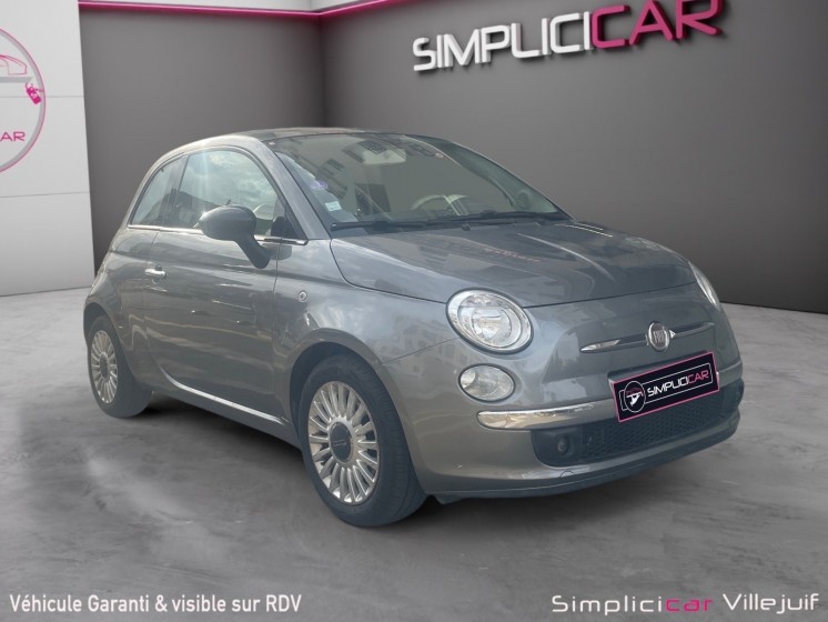 Fiat 500 0.9 8v 85 ch twinair ss lounge, toit panoramique, garantie 12 mois occasion simplicicar villejuif  simplicicar...