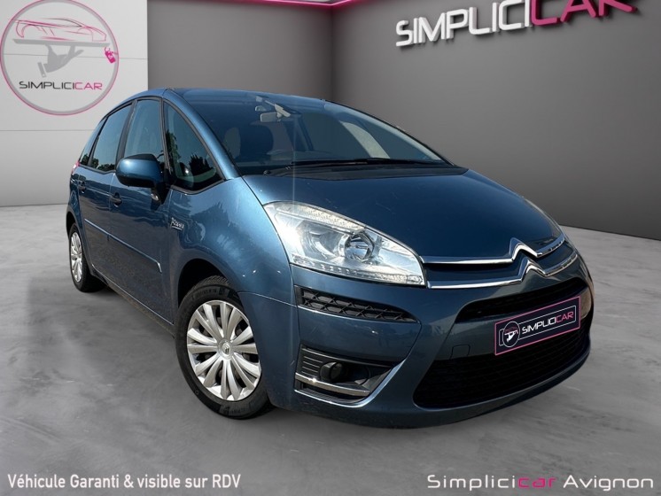 Citroen c4 picasso hdi 110 passion bleus occasion avignon (84) simplicicar simplicibike france