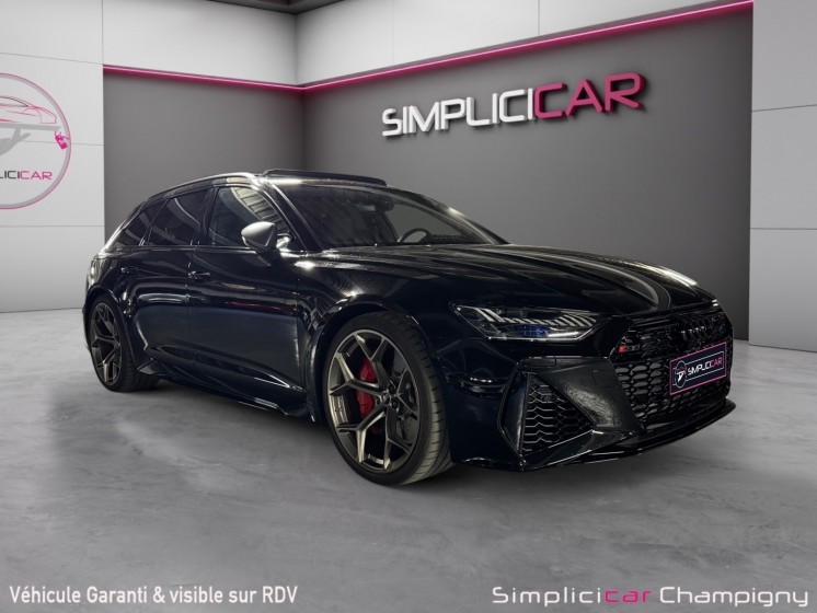 Audi rs6 avant v8 4.0 tfsi 630 tiptronic 8 quattro performance occasion champigny-sur-marne (94) simplicicar simplicibike...
