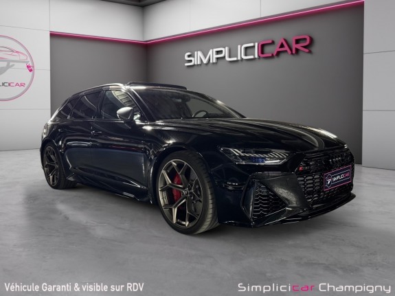 Audi rs6 avant v8 4.0 tfsi 630 tiptronic 8 quattro performance occasion champigny-sur-marne (94) simplicicar simplicibike...