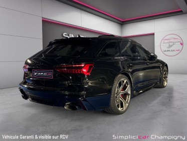 Audi rs6 avant v8 4.0 tfsi 630 tiptronic 8 quattro performance occasion champigny-sur-marne (94) simplicicar simplicibike...