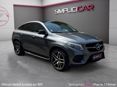 Mercedes gle coupe 350 d 9g-tronic 4matic sportline/ toit ouvrant/ sieges electriques/ camera de recul occasion paris 17ème...
