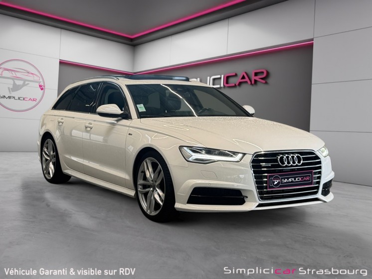 Audi a6 avant v6 3.0 tdi 272 s tronic 7 quattro s line toit ouvrant - camera - attelage - hayon elec - full led occasion...