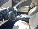 Bmw serie 5 g30 520d xdrive 190 ch bva8 / sièges semi elec / caméra / jantes 19 / cuir blanc occasion simplicicar salon de...