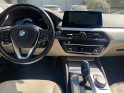 Bmw serie 5 g30 520d xdrive 190 ch bva8 / sièges semi elec / caméra / jantes 19 / cuir blanc occasion simplicicar salon de...