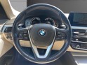 Bmw serie 5 g30 520d xdrive 190 ch bva8 / sièges semi elec / caméra / jantes 19 / cuir blanc occasion simplicicar salon de...