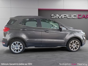 Ford ecosport 125ch 1ère main garantie 12 mois occasion simplicicar nancy simplicicar simplicibike france