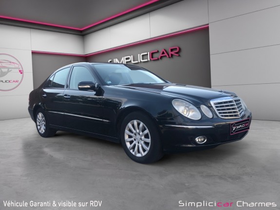 Mercedes classe e 220 cdi elégance garantie 12 mois/entretien nickel/interieur tres propre occasion simplicicar charmes...