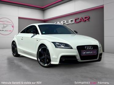 Audi tt coupe 2.0 tfsi 211 s-line pack compétition - jantes rotor - garantie 12 mois occasion simplicicar nimes - rb auto...