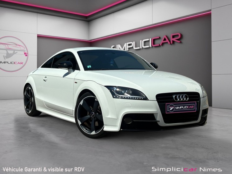 Audi tt coupe 2.0 tfsi 211 s-line pack compétition - jantes rotor - garantie 12 mois occasion simplicicar nimes - rb auto...