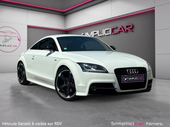 Audi tt coupe 2.0 tfsi 211 s-line pack compétition - jantes rotor - garantie 12 mois occasion simplicicar nimes - rb auto...