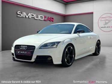 Audi tt coupe 2.0 tfsi 211 s-line pack compétition - jantes rotor - garantie 12 mois occasion simplicicar nimes - rb auto...