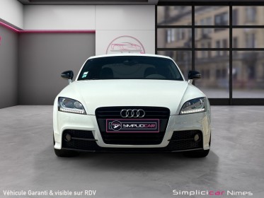 Audi tt coupe 2.0 tfsi 211 s-line pack compétition - jantes rotor - garantie 12 mois occasion simplicicar nimes - rb auto...
