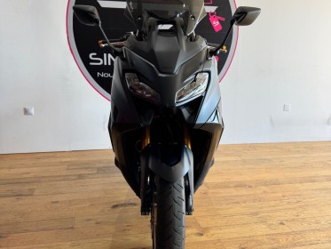 Yamaha tmax tech max t-max 560cm tech max dark petrol ligne akrapovitch occasion parc moto simplicicar simplicibike france