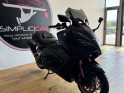 Yamaha tmax tech max t-max 560cm tech max dark petrol ligne akrapovitch occasion parc moto simplicicar simplicibike france
