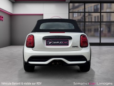 Mini cabriolet f57 lci ii cooper s 178 ch bva7 edition premium plus occasion simplicicar limoges  simplicicar simplicibike...