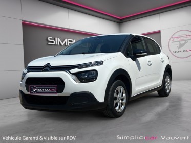 Citroen c3 c3 bluehdi 100 ss bvm5 feel garantie 12 mois occasion simplicicar lunel simplicicar simplicibike france