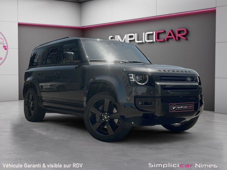 Land rover defender 110 p400e phev bva8 x-dynamic hse - jantes 22 - caméra 360 - toit ouvrant - garantie constructeur...