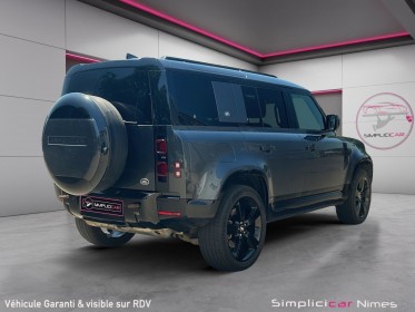 Land rover defender 110 p400e phev bva8 x-dynamic hse - jantes 22 - caméra 360 - toit ouvrant - garantie constructeur...