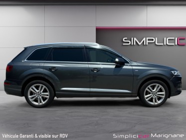 Audi q7 q7 3.0 v6 tdi clean diesel 218 tiptronic 8 quattro 7pl s line garantie 12 mois occasion simplicicar marignane ...