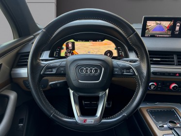 Audi q7 q7 3.0 v6 tdi clean diesel 218 tiptronic 8 quattro 7pl s line garantie 12 mois occasion simplicicar marignane ...