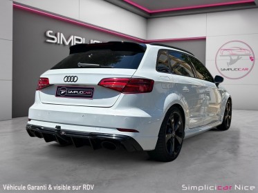Audi rs3 sportback 2.5 tfsi 400 s tronic 7 quattro occasion  simplicicar nice - pfvauto simplicicar simplicibike france