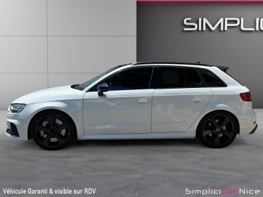 Audi rs3 sportback 2.5 tfsi 400 s tronic 7 quattro occasion  simplicicar nice - pfvauto simplicicar simplicibike france