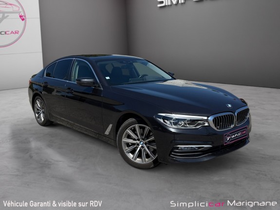 Bmw serie 5 g30 520d xdrive 190 ch bva8 luxury - camera 360 - siÈges ÉlÉcs - full cuir - phares leds adaptatives -...